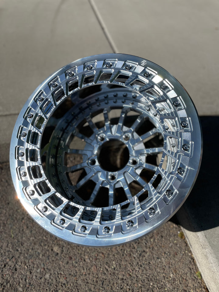 17" TURBINE BEADLOCK (BUGGY - SAND CAR) (SET)