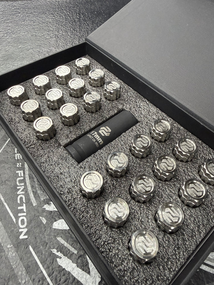Titanium Lug Nut Kit M12X1.5 (24)