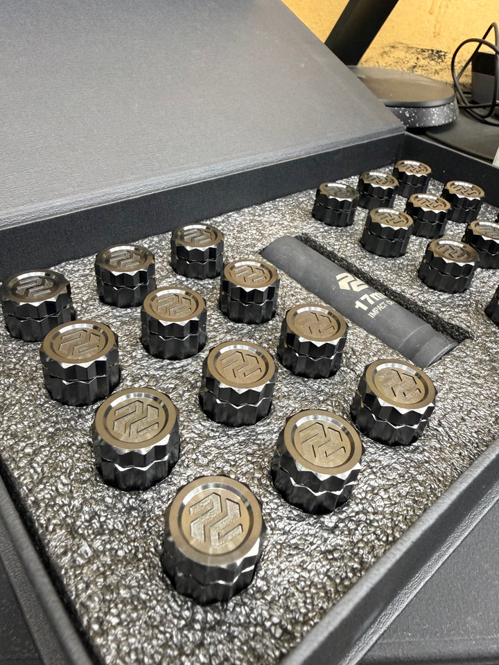 Titanium Lug Nut Kit M12X1.5 (24)