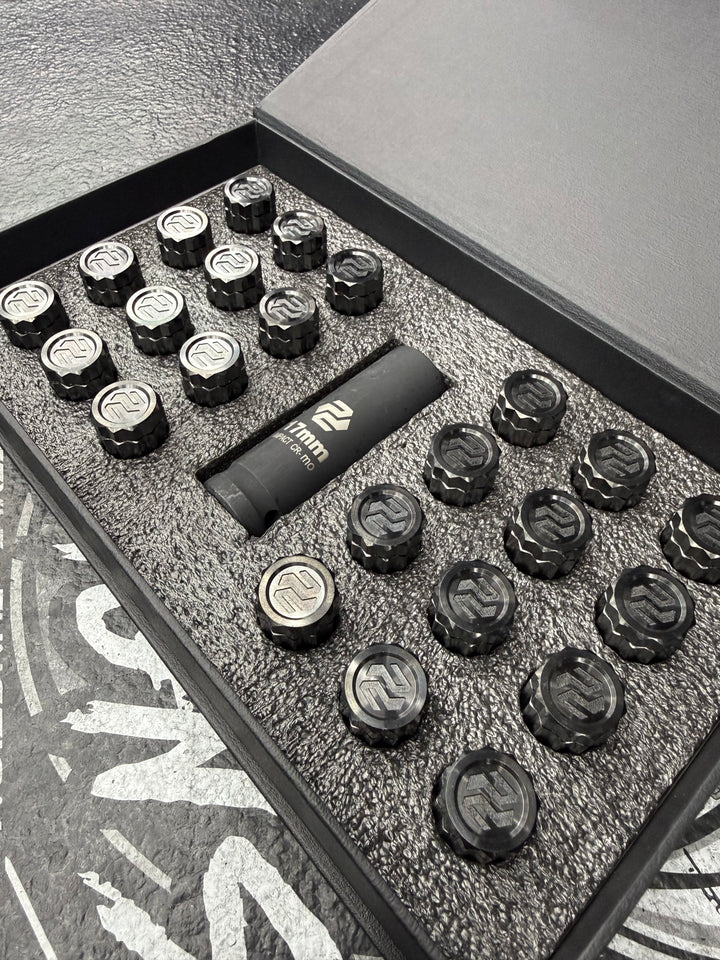 Titanium Lug Nut Kit M12X1.5 (24)
